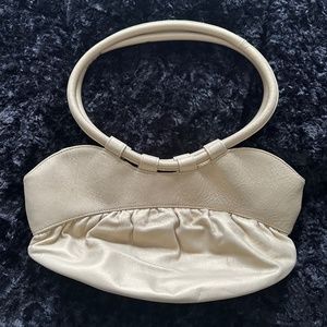 Kristen Aronsson Cream Vintage Leather Bag